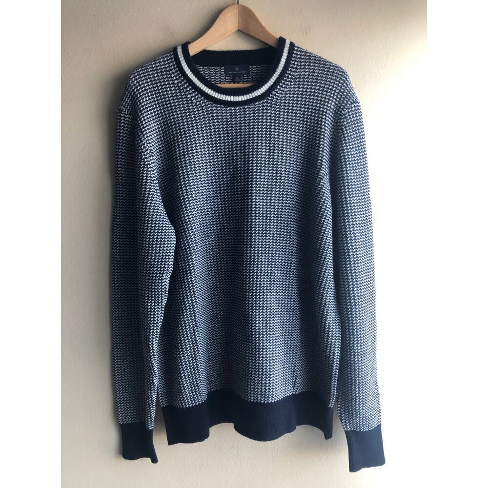 New Brooks Brothers Men Crew Neck Wool Sweater Size XXL